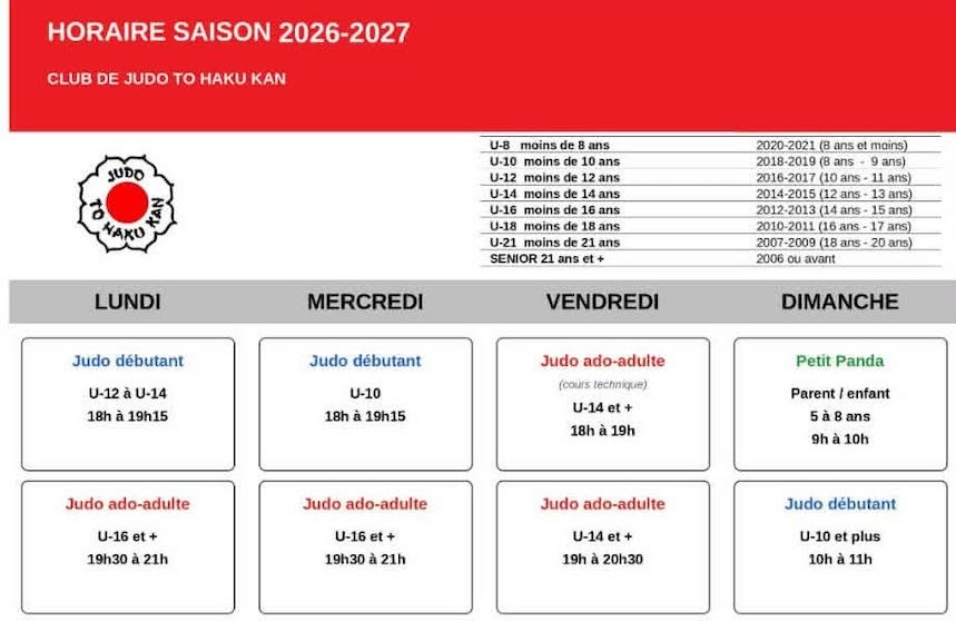 HORAIRE 